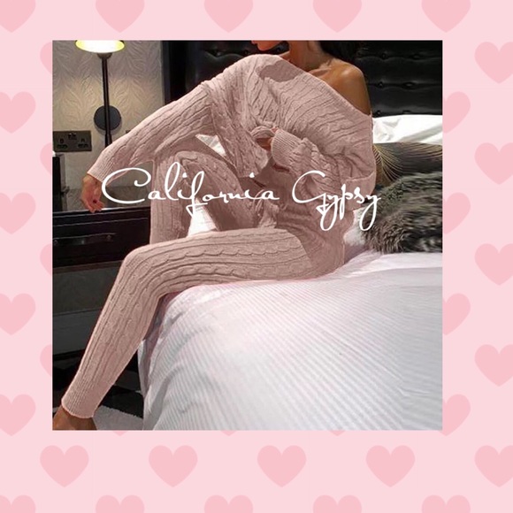 Knit 2 Pcs Loungewear Set - Picture 2 of 10